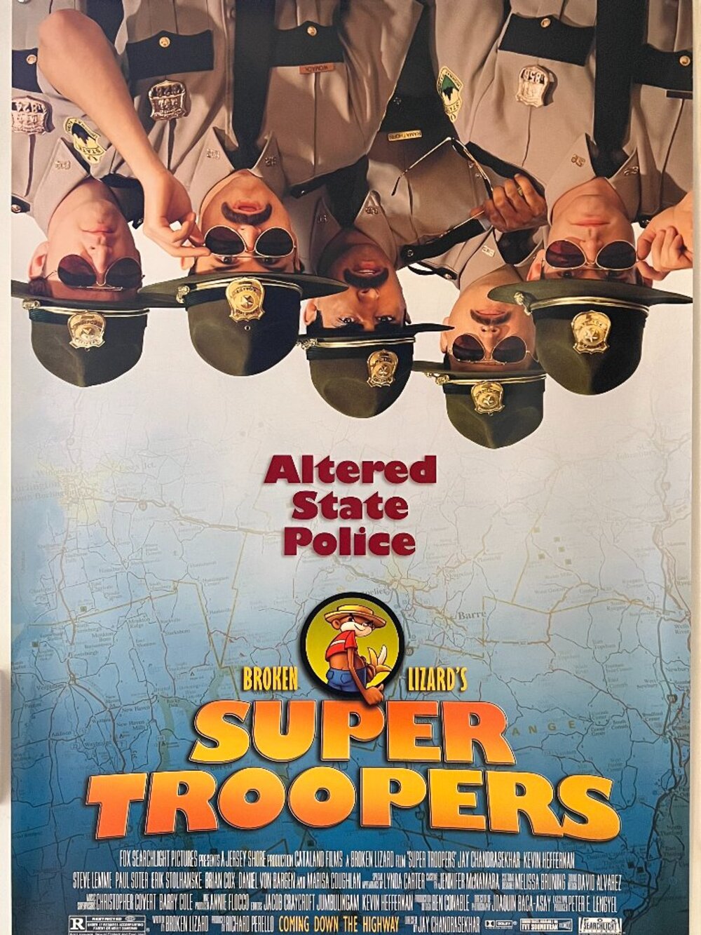 SUPER TROOPERS (2001) - ORIGINAL SINGLE SIDED MOVIE POSTER